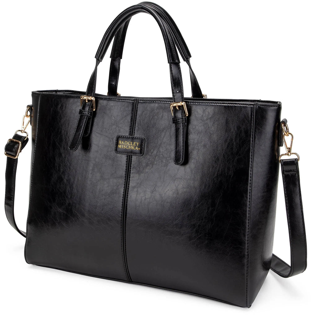 Julia Rustic Vegan Leather Weekender Duffel Bag