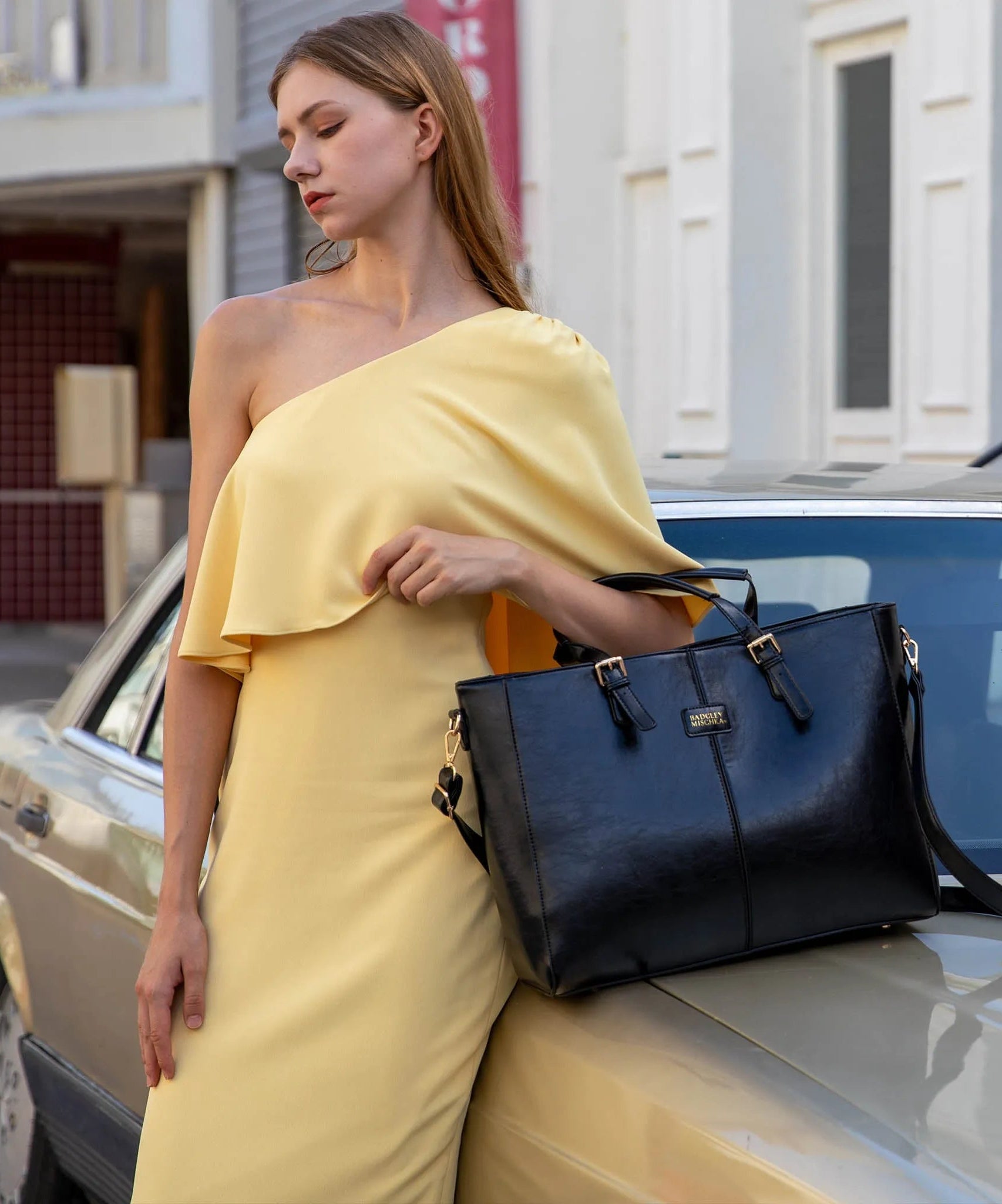 Julia Rustic Vegane Leder Reisetasche