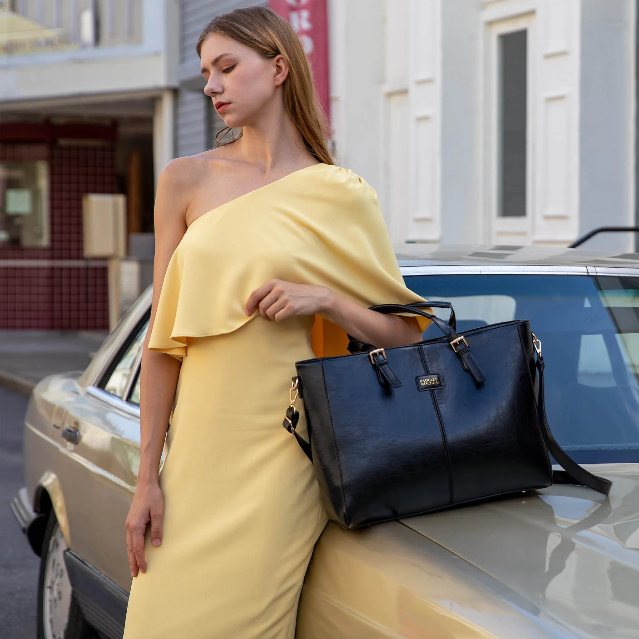 Julia Rustic Vegane Leder Reisetasche