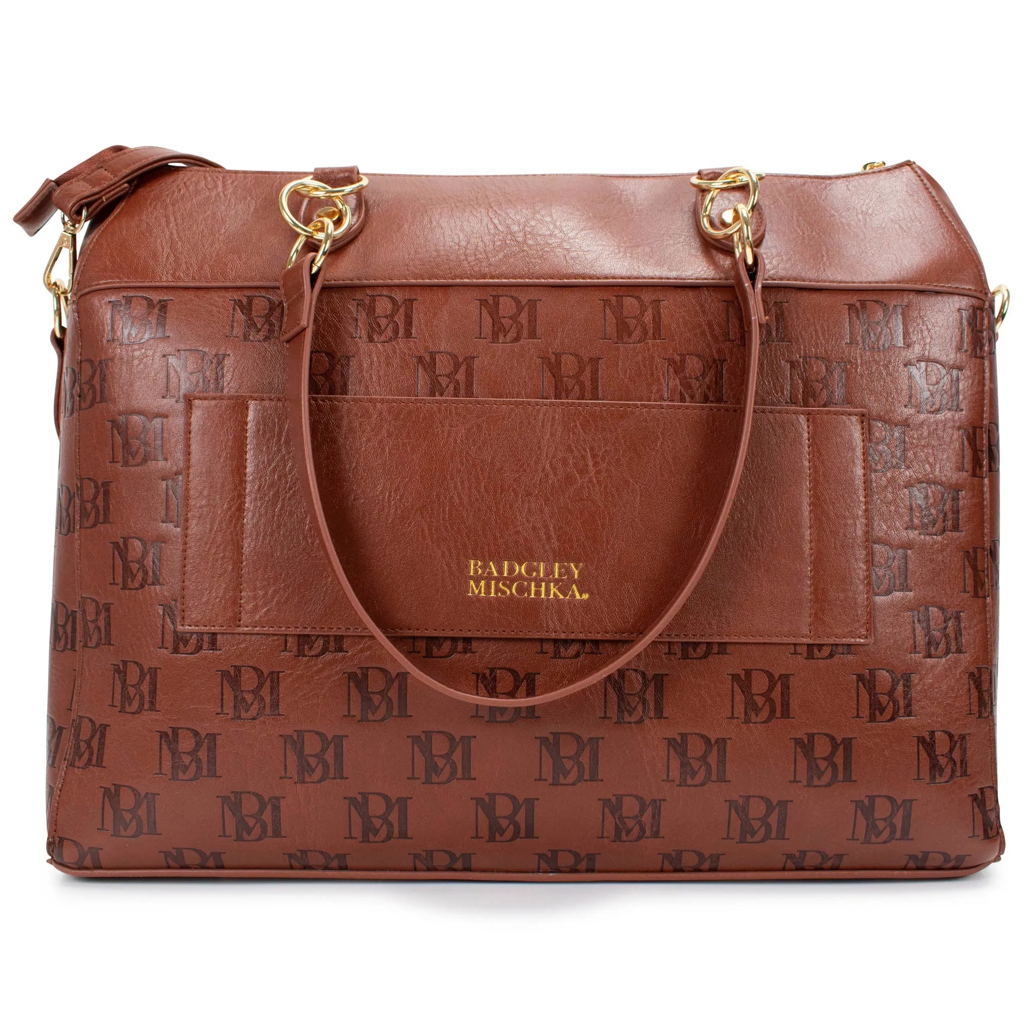 Madalyn Rustic Vegan Leather Weekender Duffel Bag