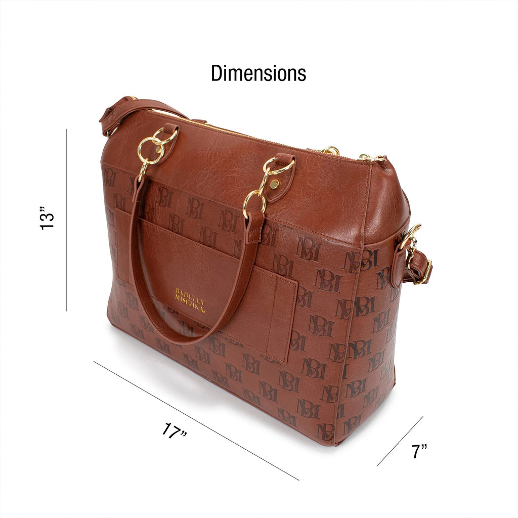 Madalyn Rustic Vegan Leather Weekender Duffel Bag