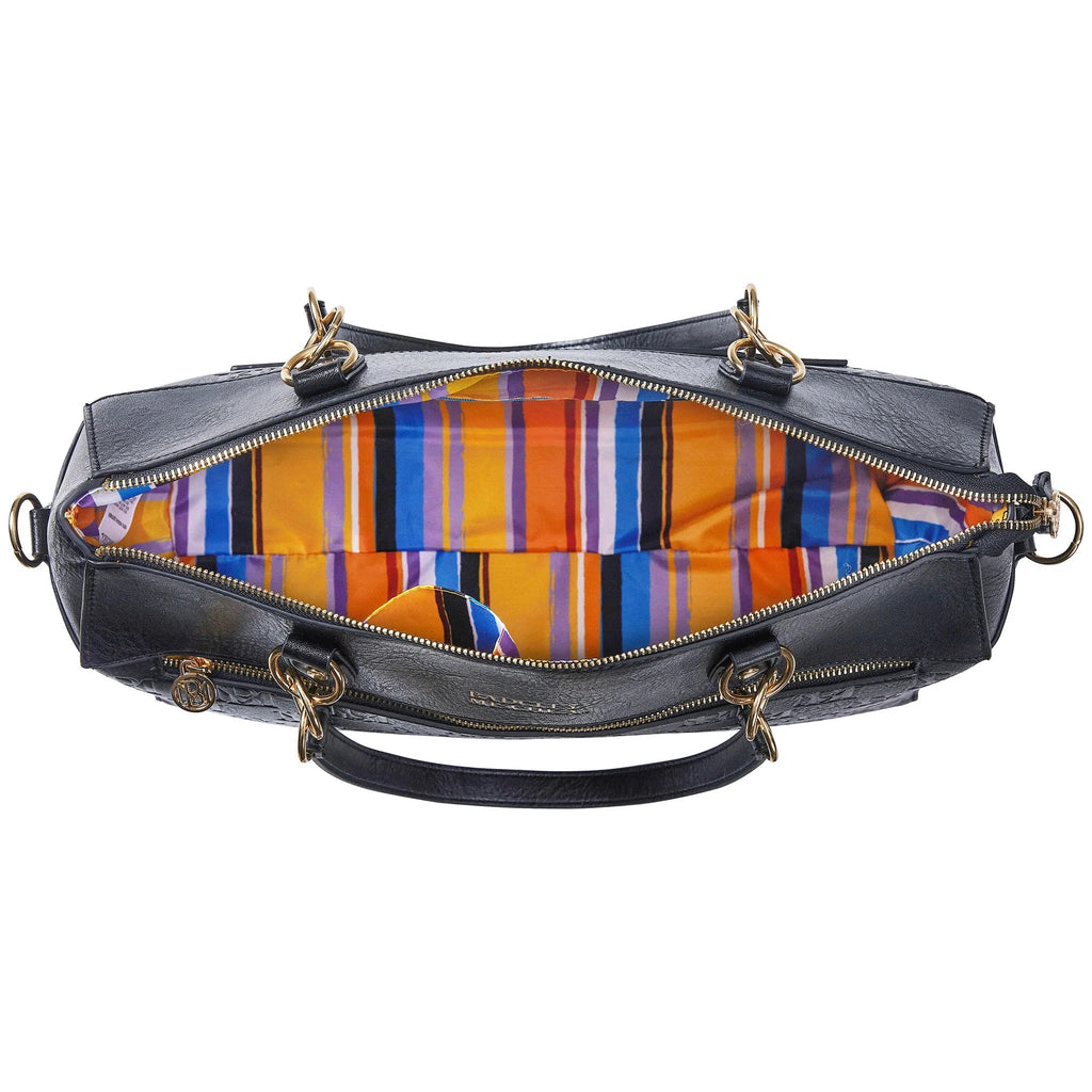 Madalyn Rustic Vegan Leather Weekender Duffel Bag