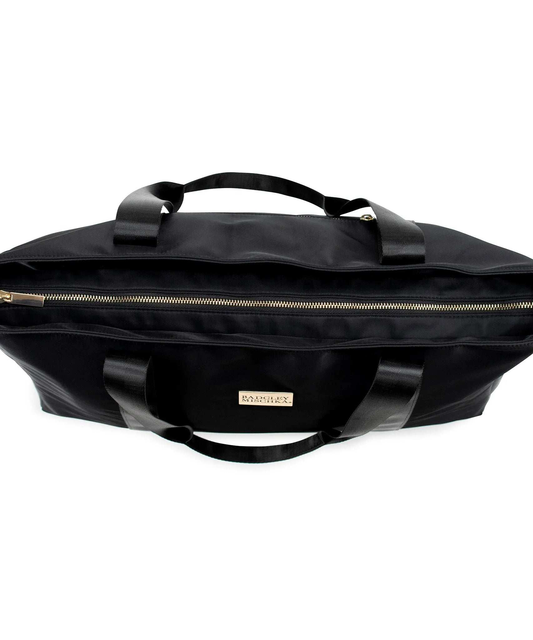 Unkomplizierte Nylon-Weekender-Tasche