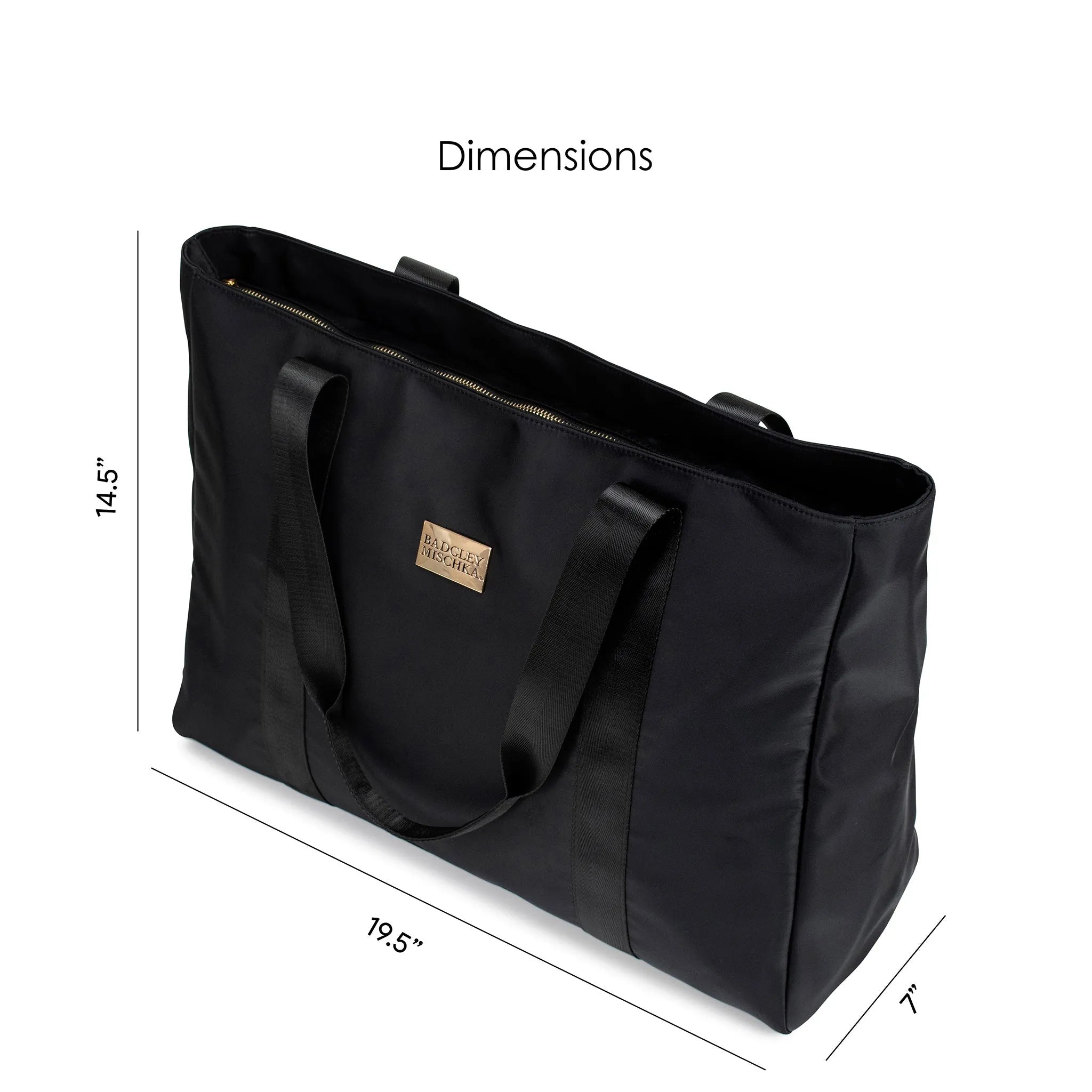 Unkomplizierte Nylon-Weekender-Tasche