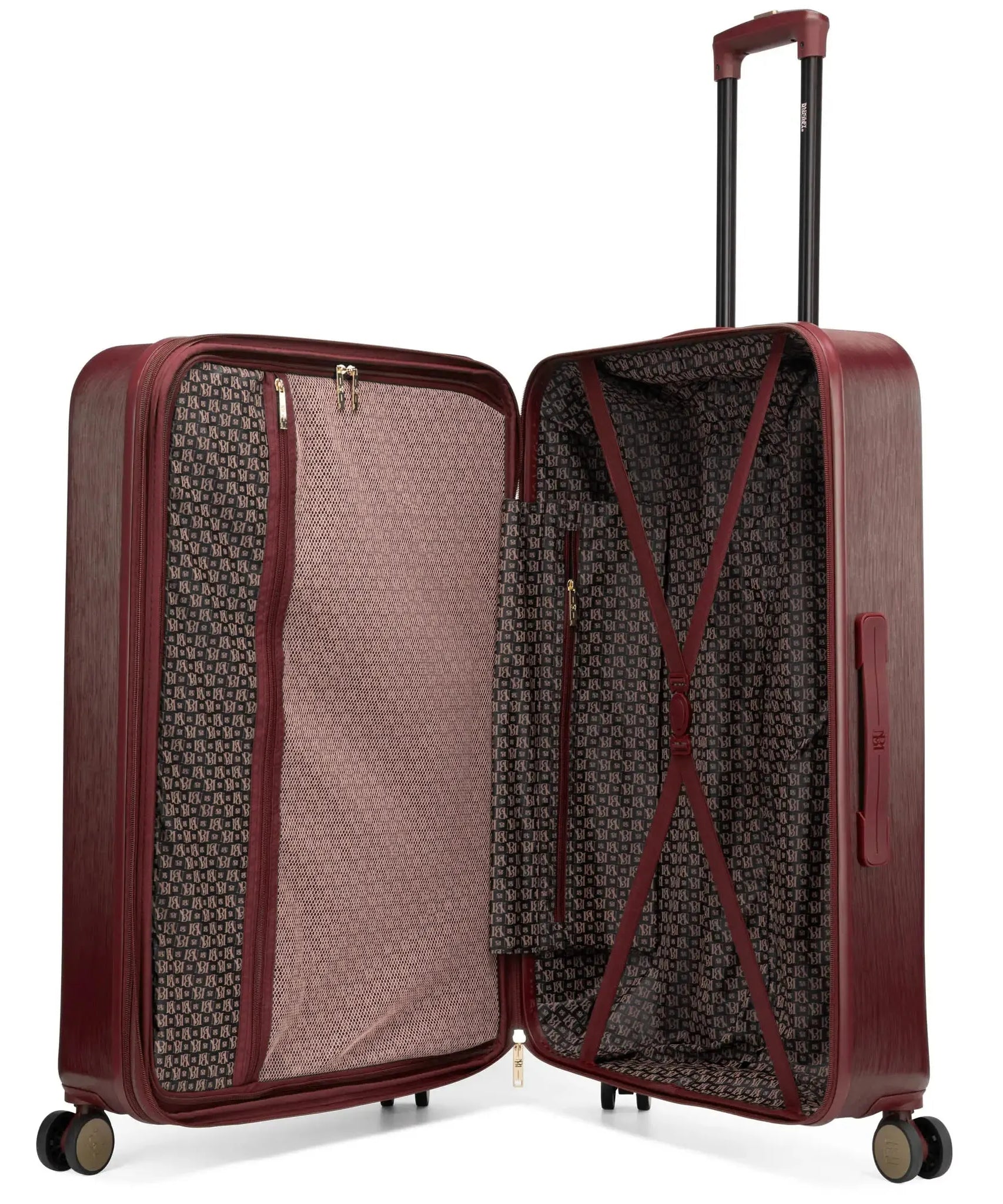 Diamond 3-teiliges erweiterbares elegantes Koffer-Set