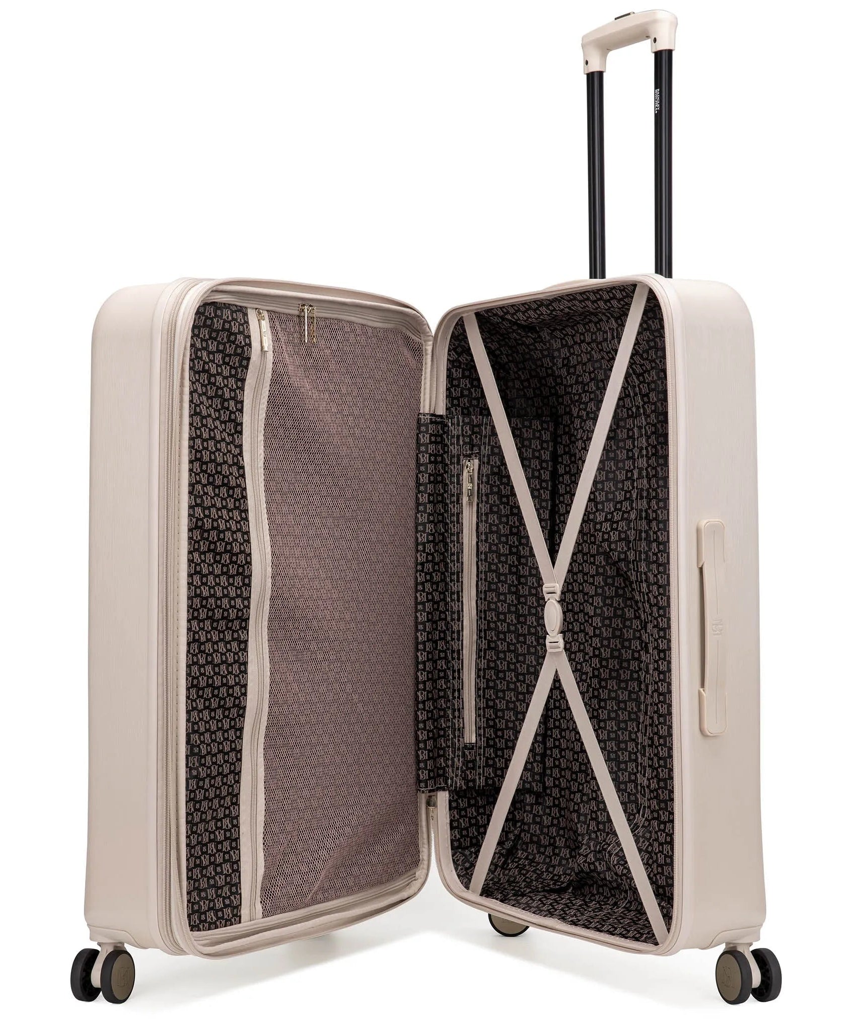 Diamond 3-teiliges erweiterbares elegantes Koffer-Set
