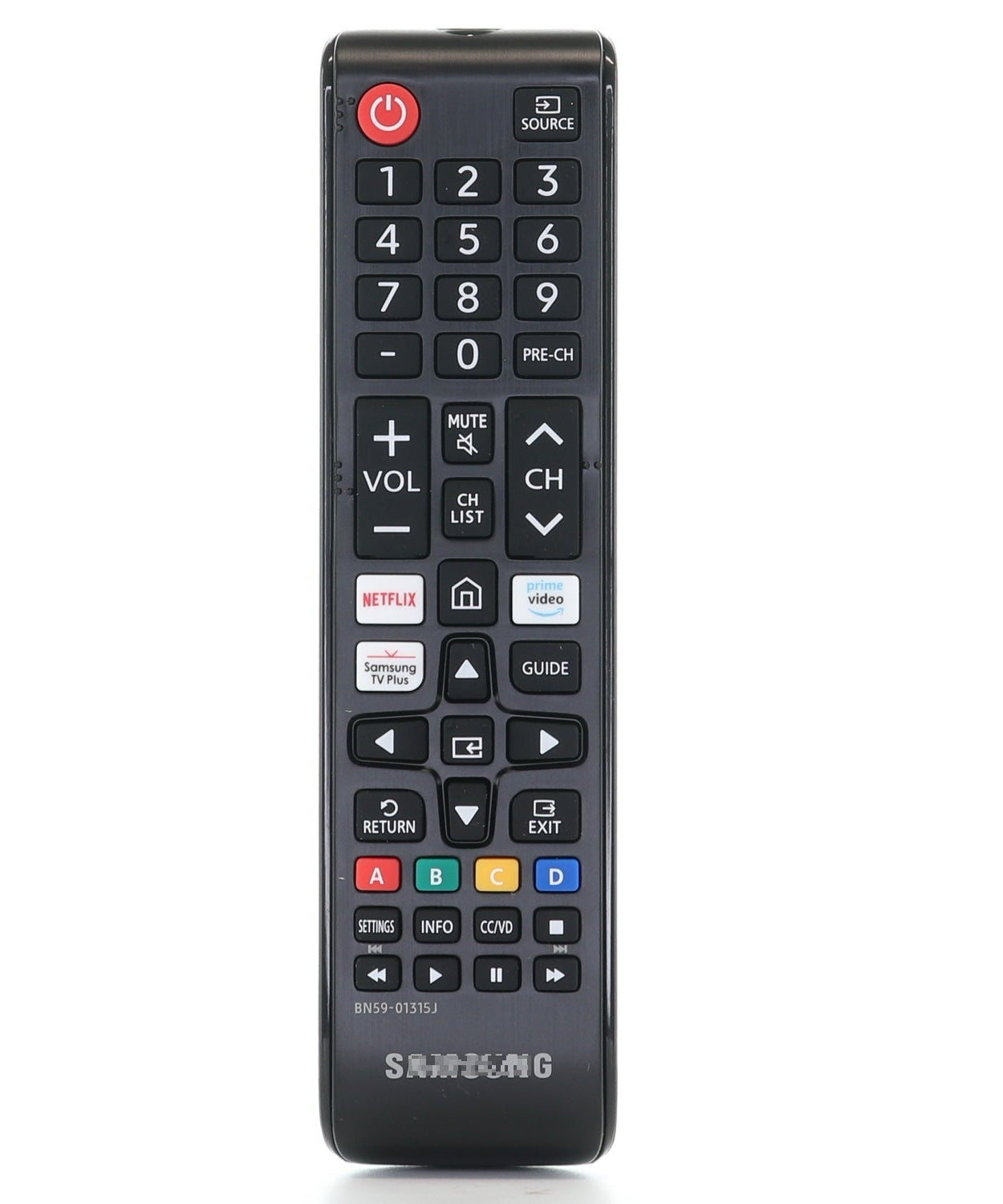 Samsung AA59-00741A IR TV Remote Control - AA5900741A, BN81-19475A