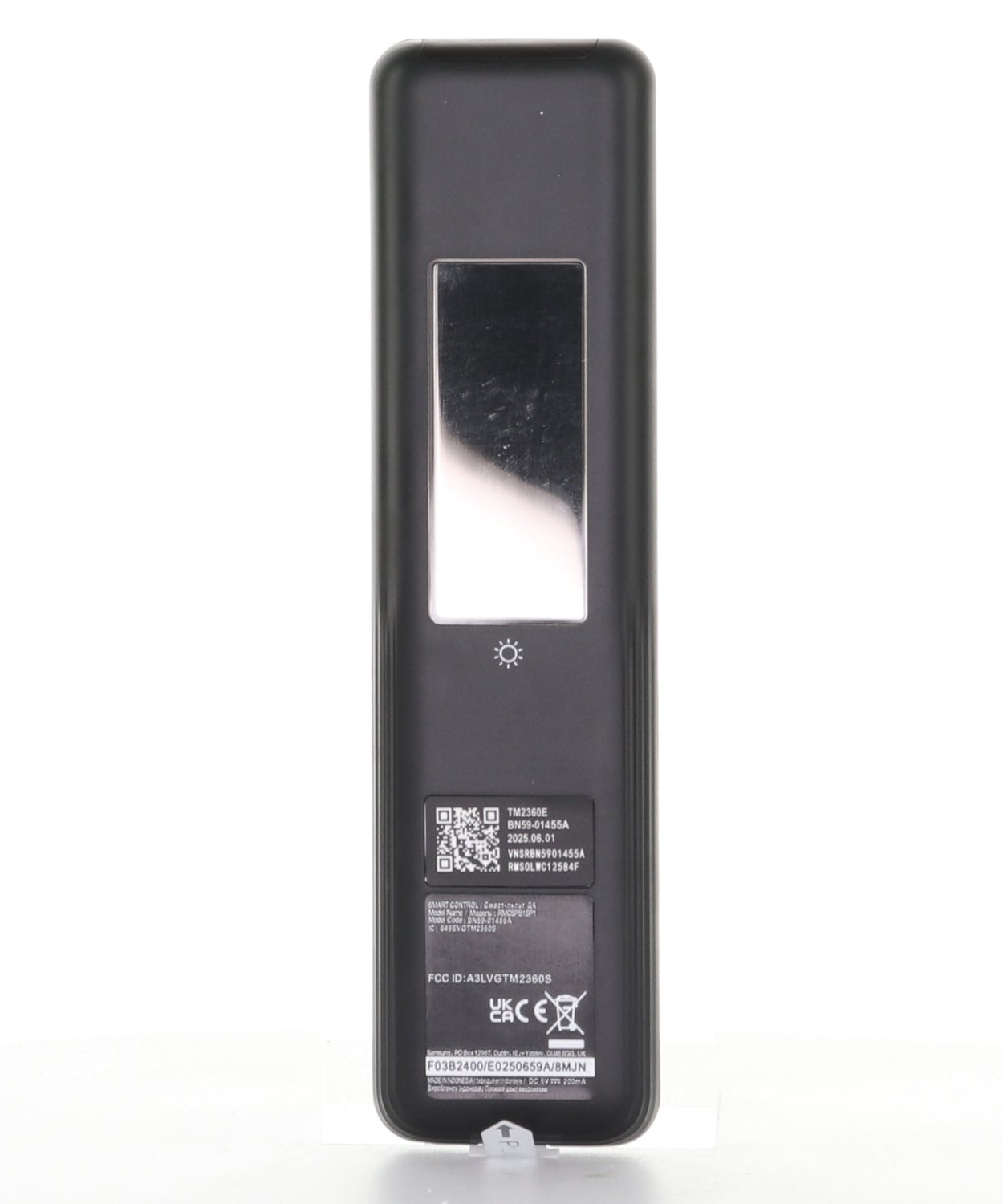 Samsung BN59-01455A / TM2360E Eco Smart TV Remote Control | Voice | SolarCell - BN5901455A