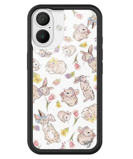 Bunnies in Bonnets iPhone Case