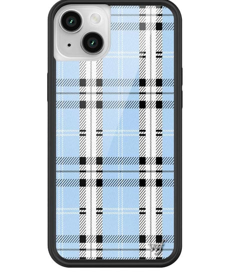 Plaid | Blue iPhone Case