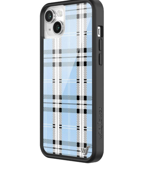 Plaid | Blue iPhone Case