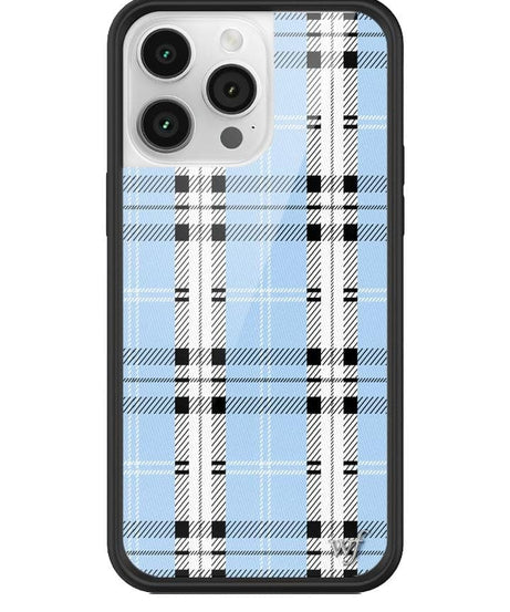 Plaid | Blue iPhone Case
