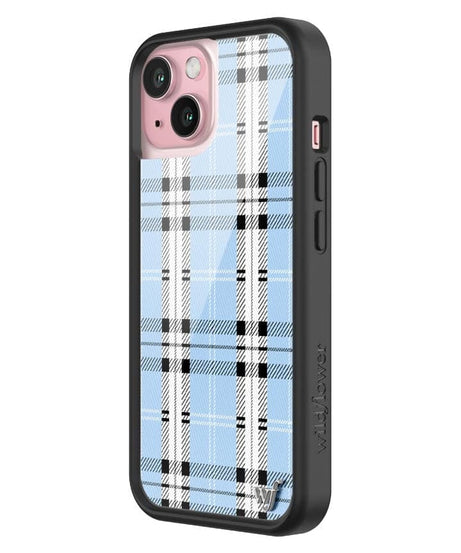Plaid | Blue iPhone Case