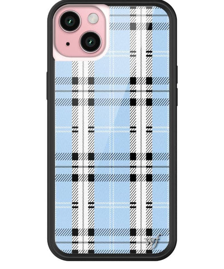 Plaid | Blue iPhone Case