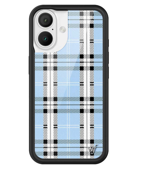 Plaid | Blue iPhone Case
