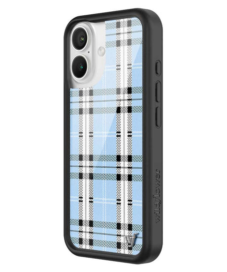 Plaid | Blue iPhone Case