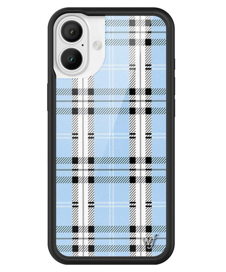 Plaid | Blue iPhone Case