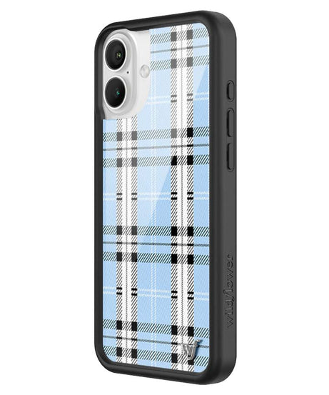 Plaid | Blue iPhone Case