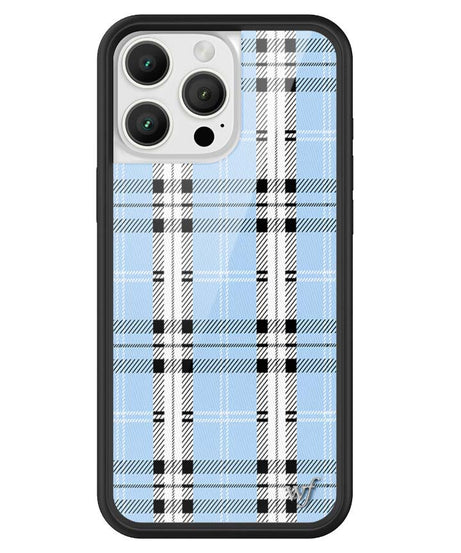 Plaid | Blue iPhone Case