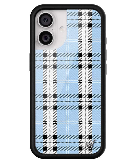 Plaid | Blue iPhone Case