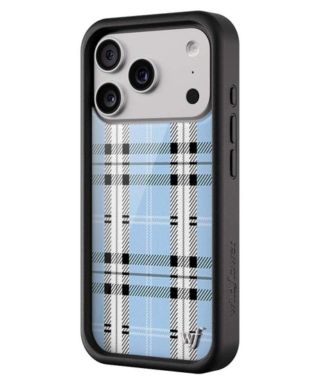 Plaid | Blue iPhone Case