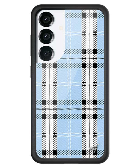 Plaid | Blue Samsung Galaxy Case
