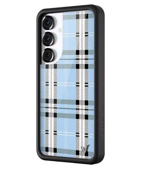 Plaid | Blue Samsung Galaxy Case