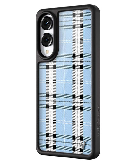 Plaid | Blue Samsung Galaxy Case