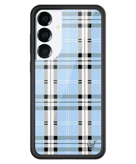 Plaid | Blue Samsung Galaxy Case