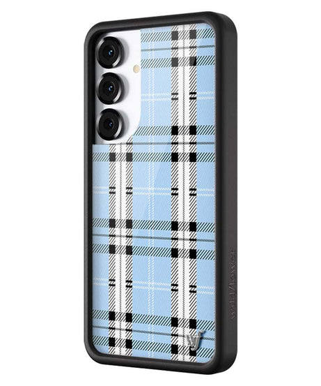 Plaid | Blue Samsung Galaxy Case