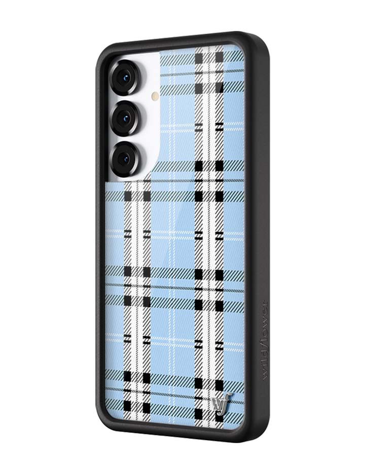 Plaid | Blue Samsung Galaxy Case