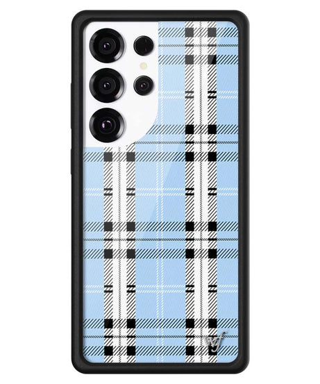 Plaid | Blue Samsung Galaxy Case