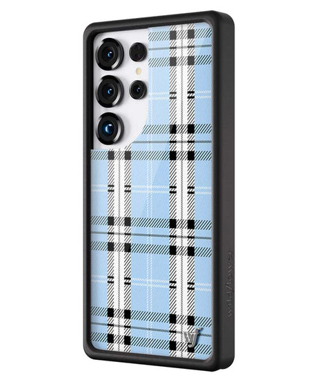Plaid | Blue Samsung Galaxy Case