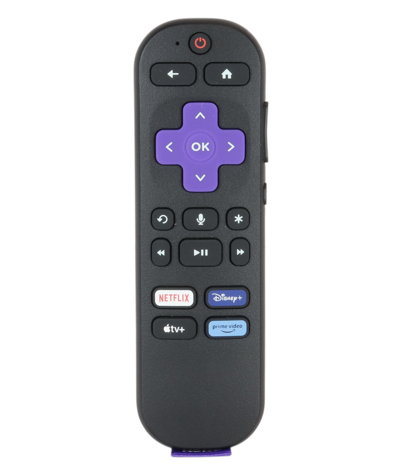 Roku RC-BR1 Universal Roku Streaming TV Remote Control with Voice 3026000125