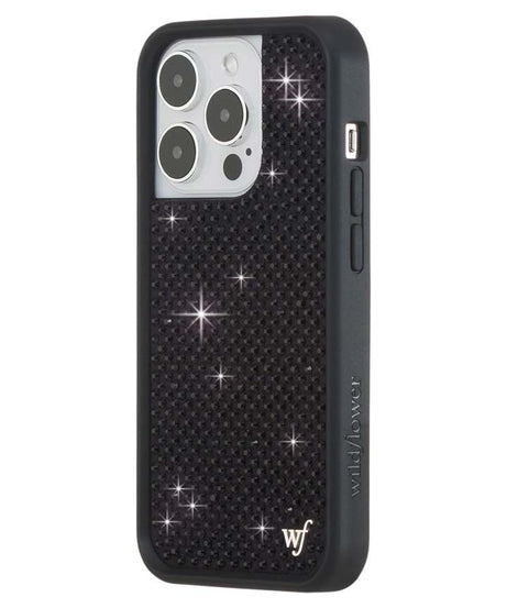Rhinestone iPhone Case | Black