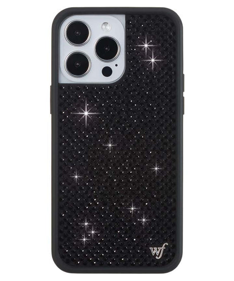 Rhinestone iPhone Case | Black