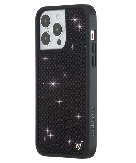 Rhinestone iPhone Case | Black