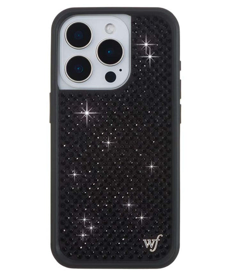 Rhinestone iPhone Case | Black