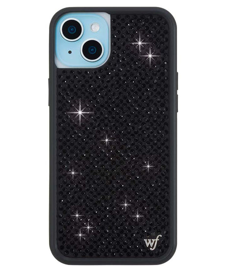 Rhinestone iPhone Case | Black
