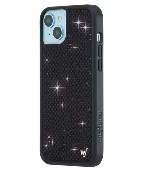 Rhinestone iPhone Case | Black