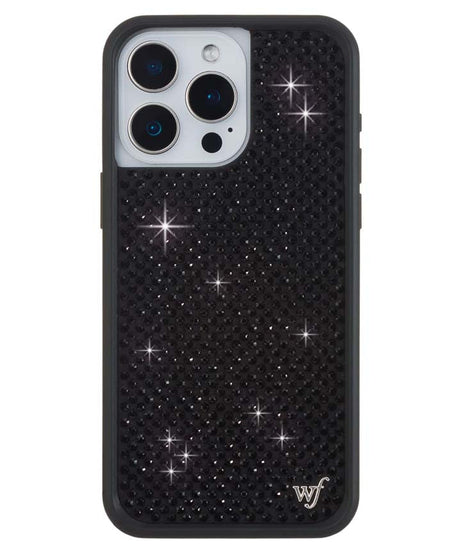 Rhinestone iPhone Case | Black
