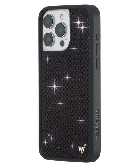Rhinestone iPhone Case | Black