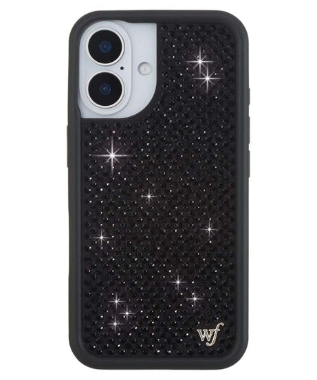 Rhinestone iPhone Case | Black