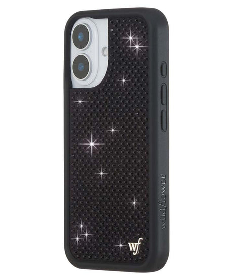 Rhinestone iPhone Case | Black