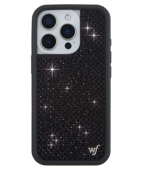 Rhinestone iPhone Case | Black