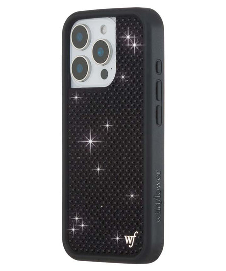 Rhinestone iPhone Case | Black