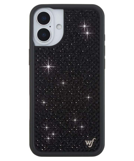 Rhinestone iPhone Case | Black