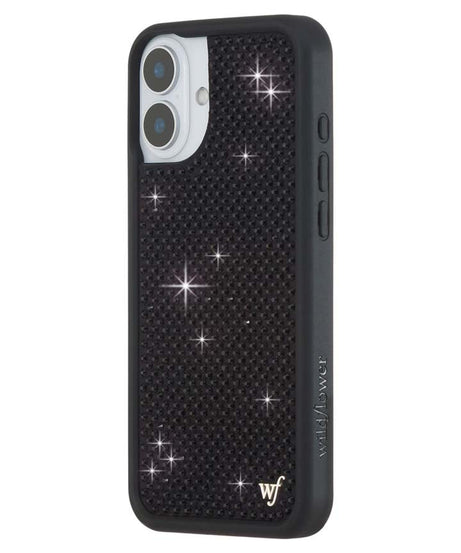 Rhinestone iPhone Case | Black
