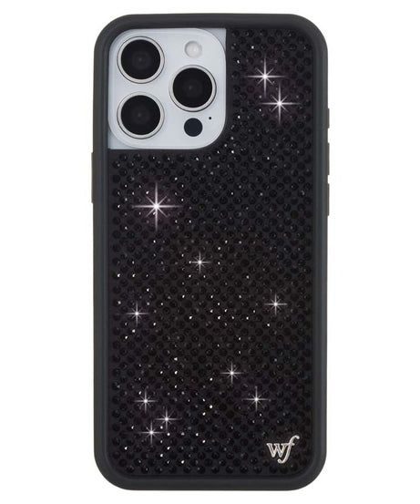 Rhinestone iPhone Case | Black