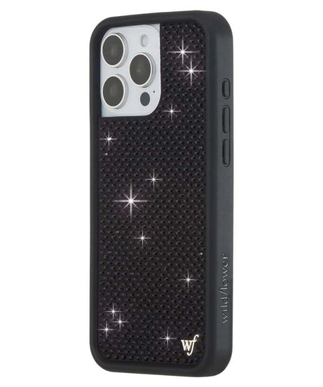 Rhinestone iPhone Case | Black
